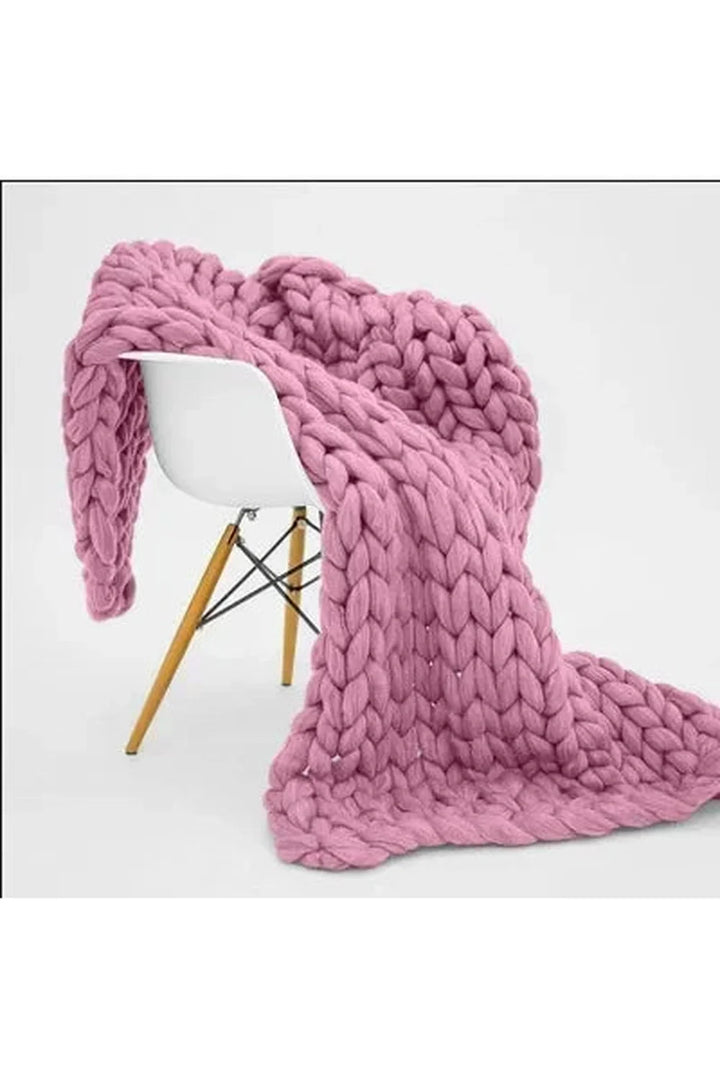Lisslune | Chunky Knit Blanket