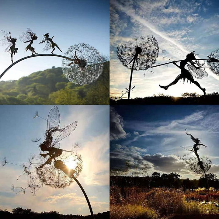 Lisslune | Enchanting fairy tale garden sculptures: dreamy garden decorations - Alisa