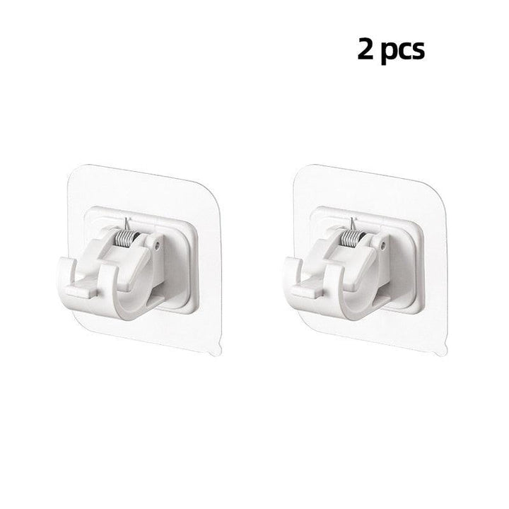 Lisslune | Robust waterproof curtain rod brackets with easy peel-and-stick installation