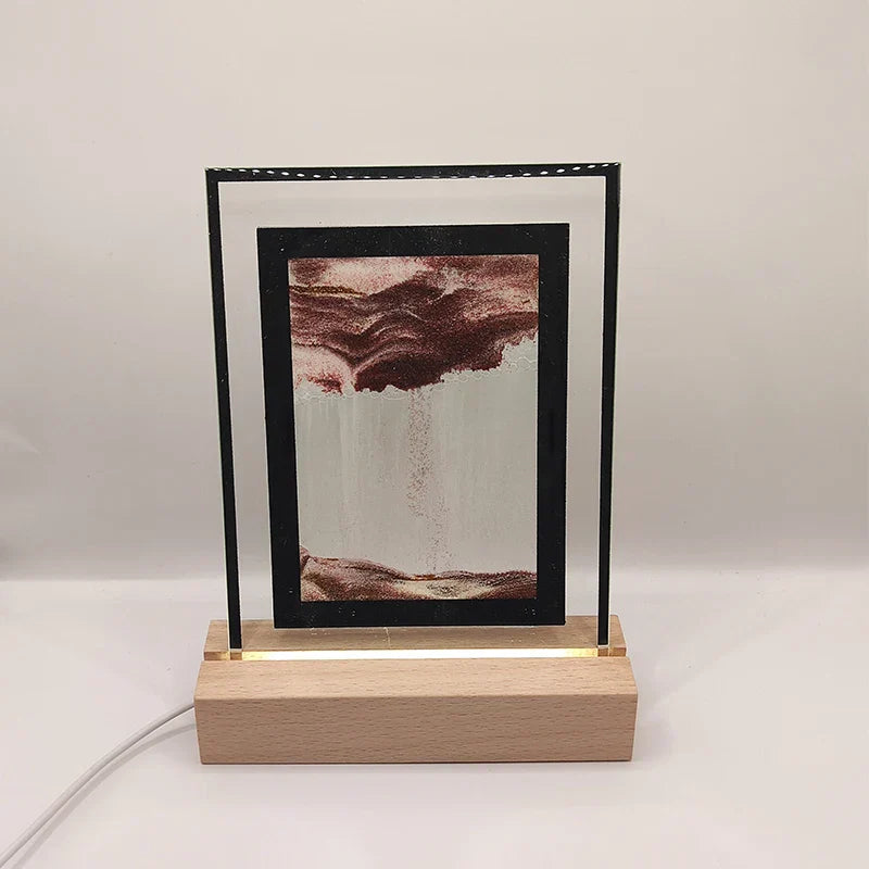 Lisslune | Sand Art LED Quicksand Artistic Table Lamp