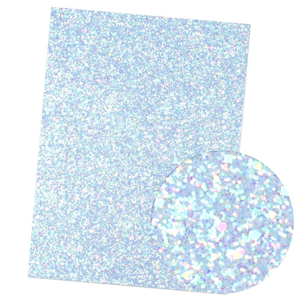 Lisslune | Iridescent Rainbow Glitter Vinyl Craft Roll - Creative Gloss Set