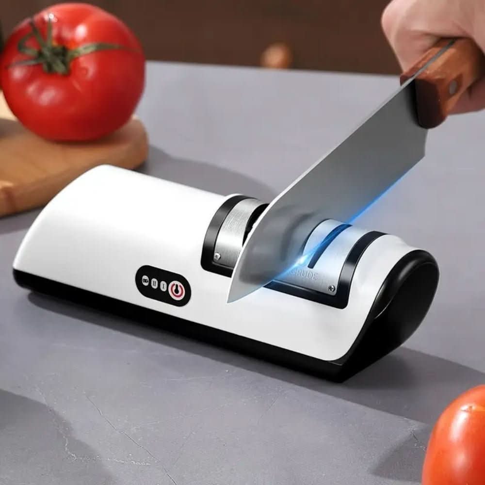 Lisslune | Rechargeable 2-Stage Knife Sharpener