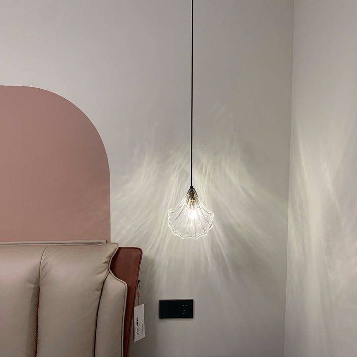 Lisslune | Mini Shell Pendant Light – Glass Coastal Design