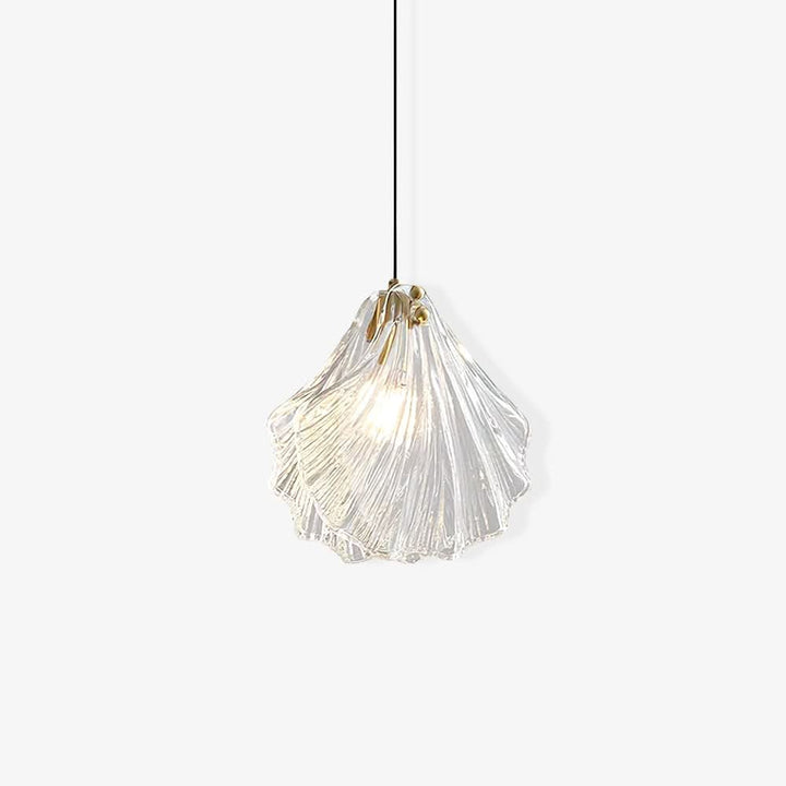 Lisslune | Mini Shell Pendant Light – Glass Coastal Design