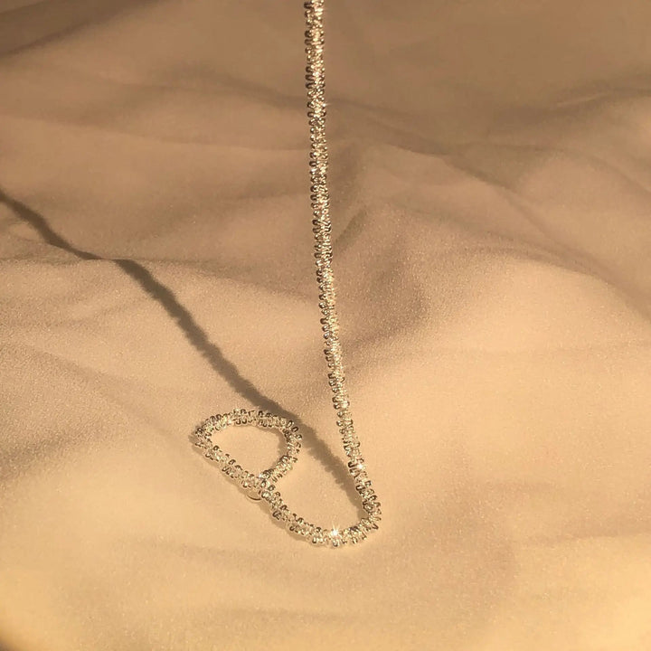 Lisslune | Liquid Silver Bracelet – 925 Sterling Silver Wristband Inspired by Water