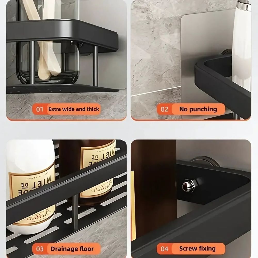 Lisslune | Shower Shelf Caddy Organizer