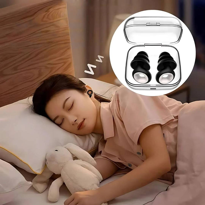 Lisslune | Noise-Reducing Sleeping Earplugs for Comfortable Rest | SilentGuard Earplugs for Better Sleep & Sound Blocking