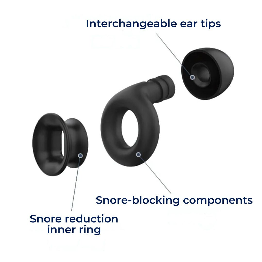 Lisslune | Noise-Reducing Sleeping Earplugs for Comfortable Rest | SilentGuard Earplugs for Better Sleep & Sound Blocking