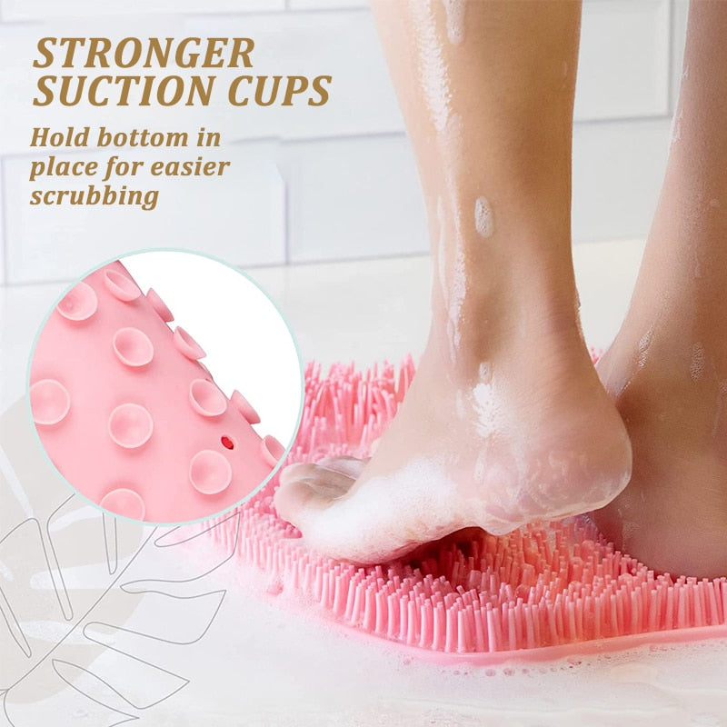Lisslune | Silicone Back | Foot Scrubber