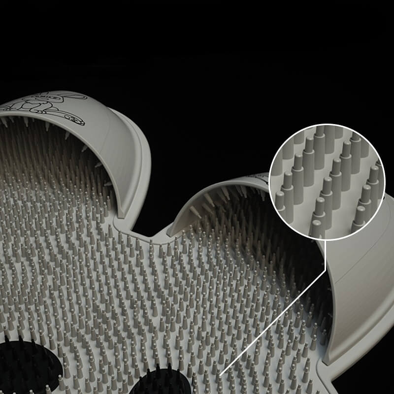 Lisslune | Silicone Back | Foot Scrubber