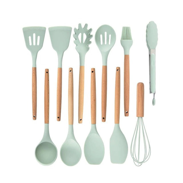 Lisslune | Silicone Cooking Utensils Set