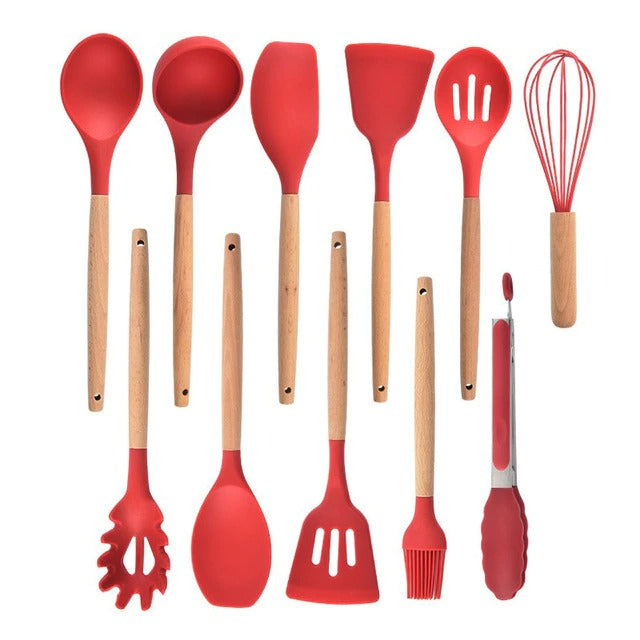 Lisslune | Silicone Cooking Utensils Set