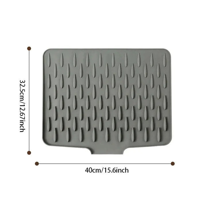 Lisslune | Flexible BPA-free Silicone Drying Mat with Heat Protection – 36×30 cm