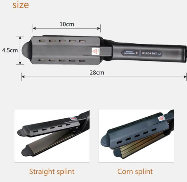 Lisslune | SilkLuxe Tourmaline Ion Hair Straightener