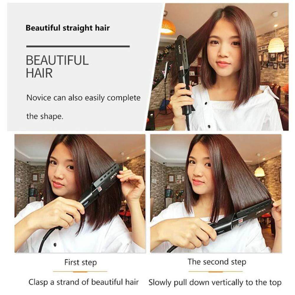 Lisslune | SilkLuxe Tourmaline Ion Hair Straightener