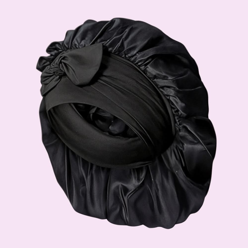 Lisslune | Silk Night Cap – Hair Protection & Frizz Control