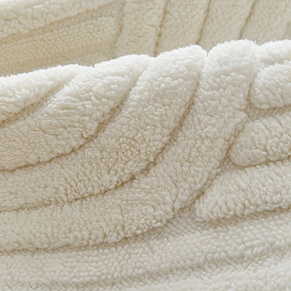 Lisslune | Silven Plush Thickened Anti-Slip Recliner Sofa Cover