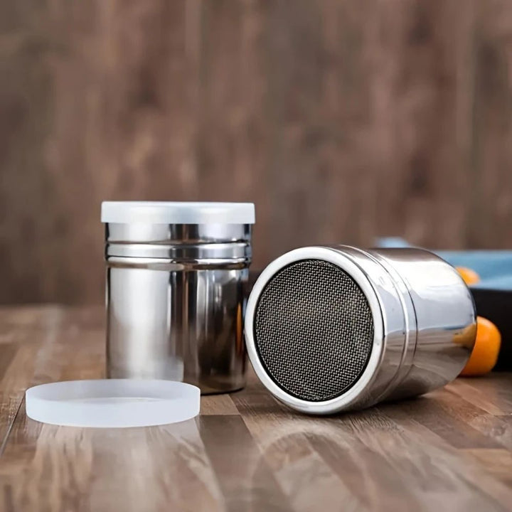 Lisslune | Silver Whirl Powder Shaker