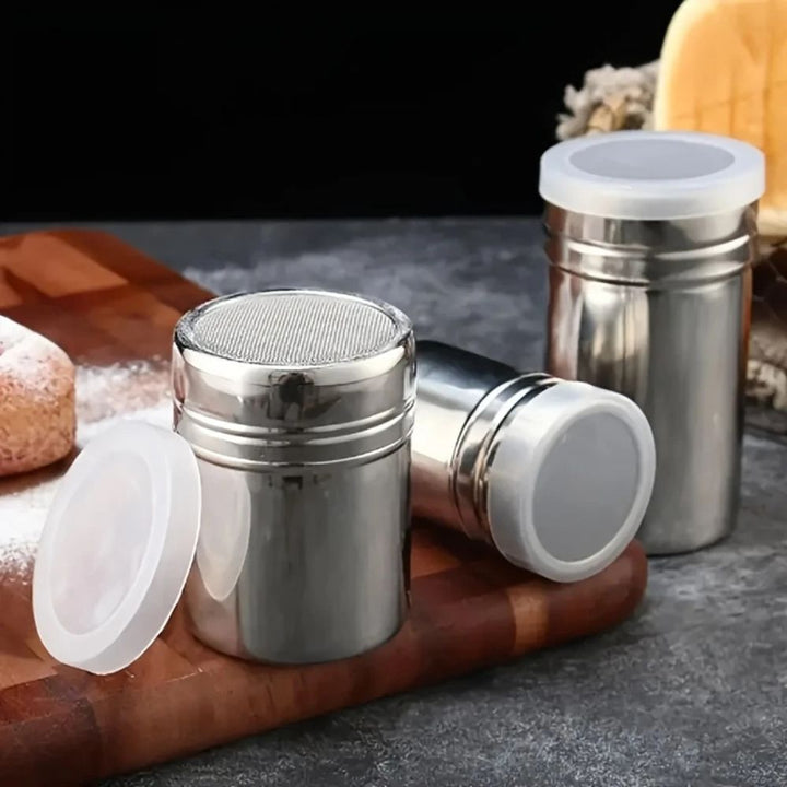 Lisslune | Silver Whirl Powder Shaker