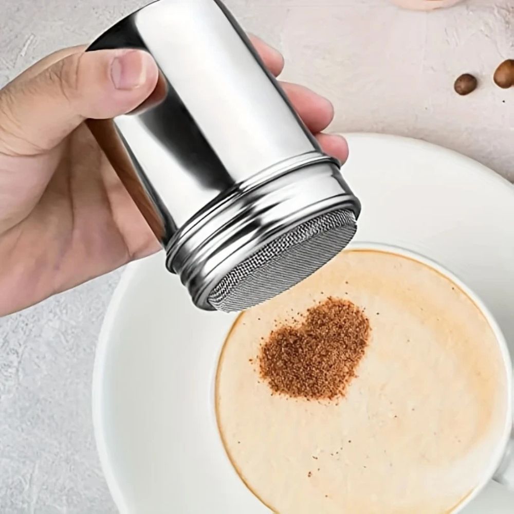 Lisslune | Silver Whirl Powder Shaker