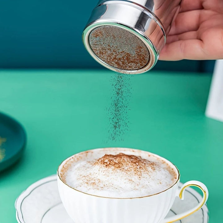 Lisslune | Silver Whirl Powder Shaker
