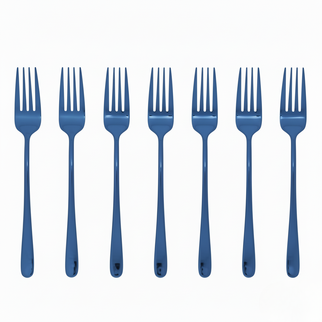 Lisslune | Luxury table fork with durable plating shine