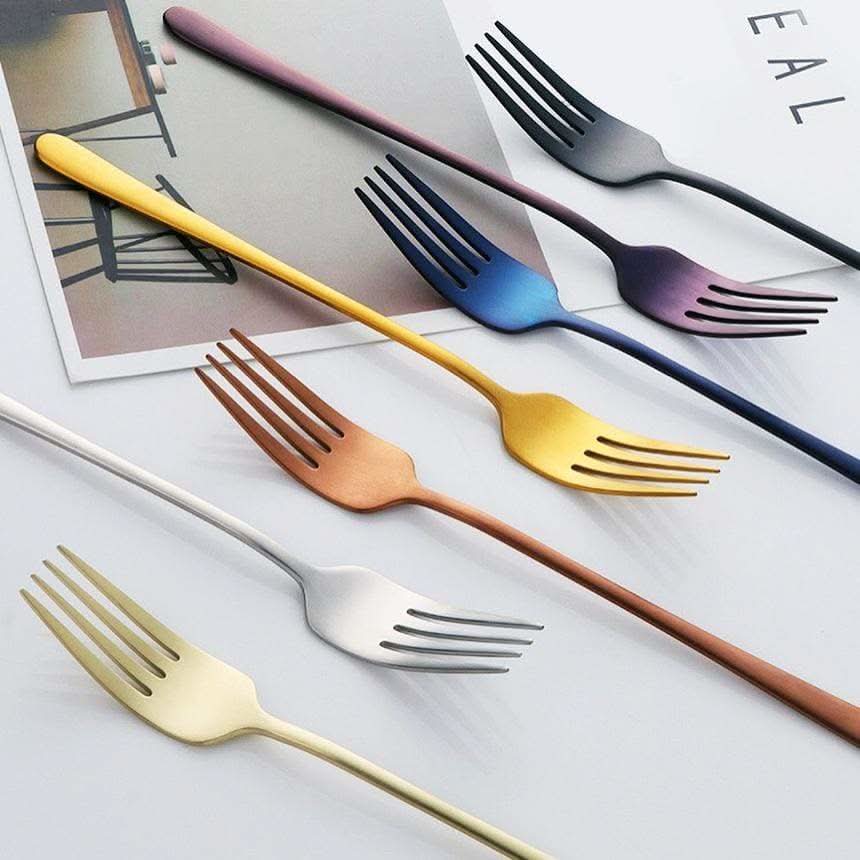 Lisslune | Luxury table fork with durable plating shine