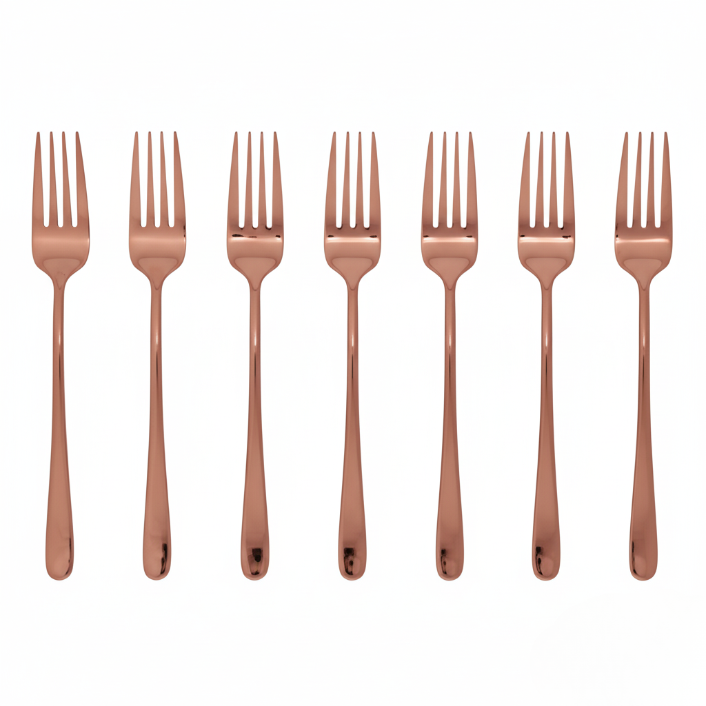 Lisslune | Luxury table fork with durable plating shine