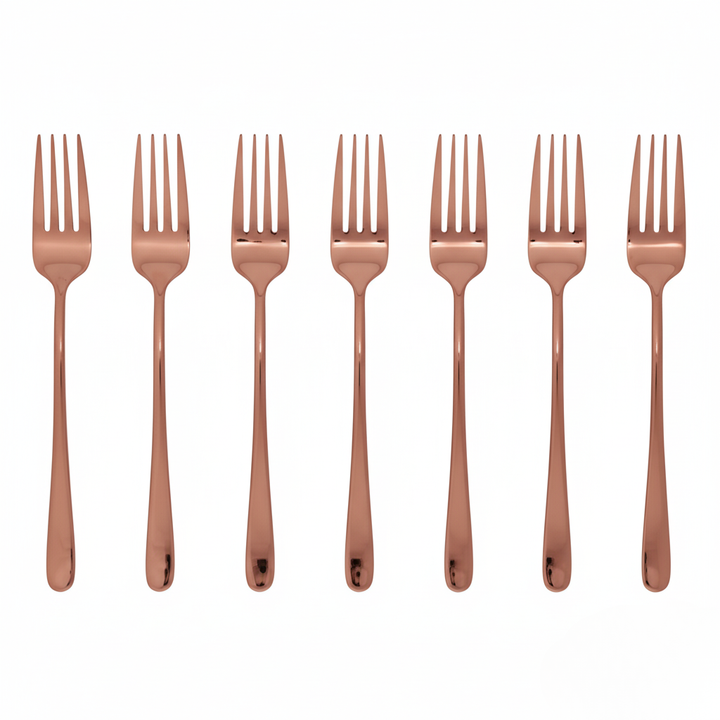 Lisslune | Luxury table fork with durable plating shine