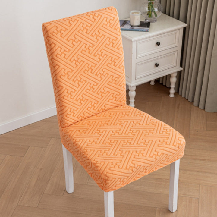 Lisslune | Silvra Elastic Lattice Dining Chair Cover