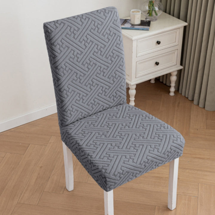 Lisslune | Silvra Elastic Lattice Dining Chair Cover