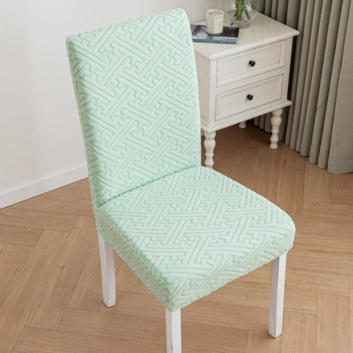 Lisslune | Silvra Elastic Lattice Dining Chair Cover