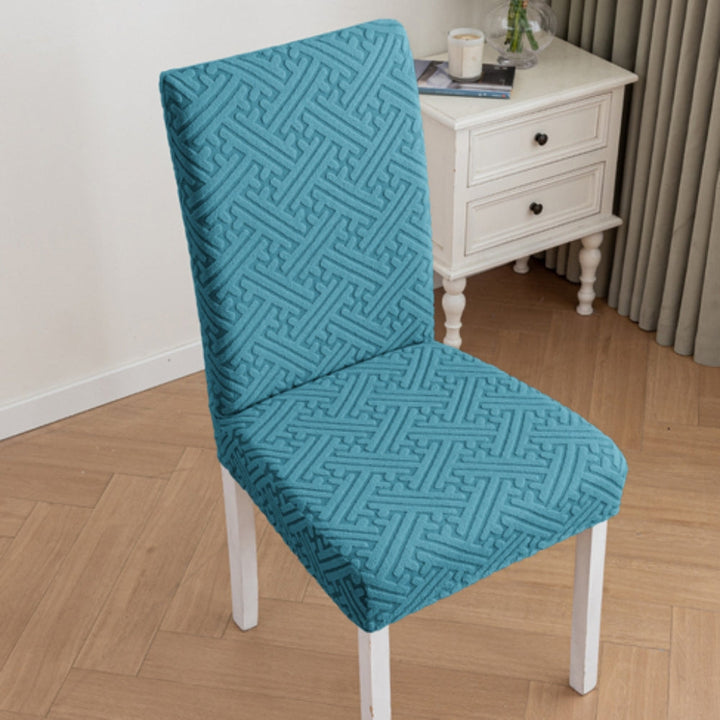 Lisslune | Silvra Elastic Lattice Dining Chair Cover