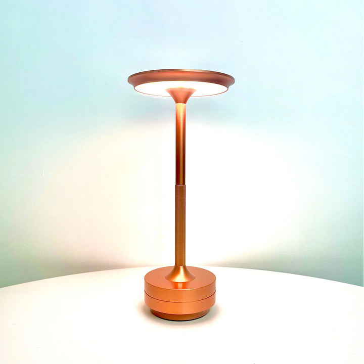 Lisslune | Lumeo | Wireless Rechargeable Table Lamp | Atmospheric Dimming Capability | Stylish and Portable Design