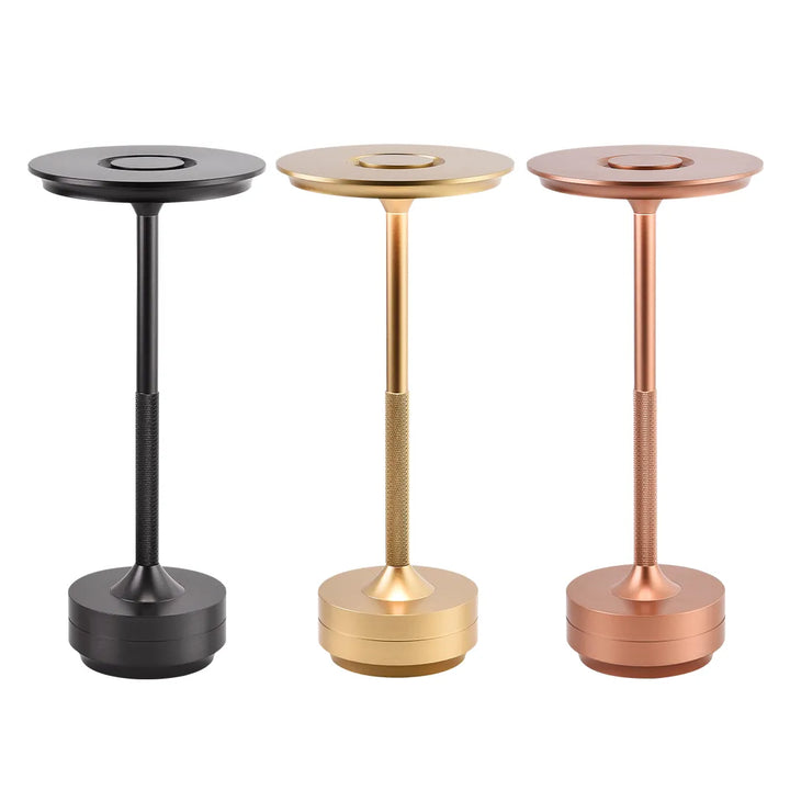 Lisslune | Lumeo | Wireless Rechargeable Table Lamp | Atmospheric Dimming Capability | Stylish and Portable Design