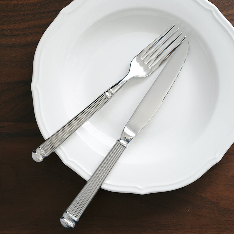Lisslune | Simple Striped Cutlery 4 Piece Set