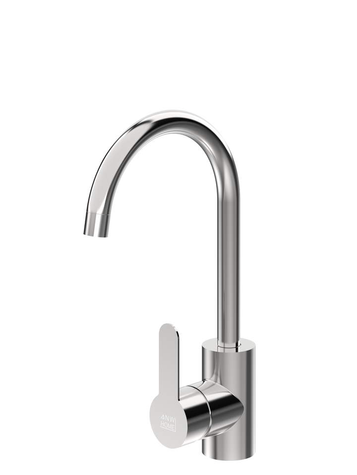 Lisslune | Kitchen faucet ANW HOME brushed steel Color Chrome HF-03S