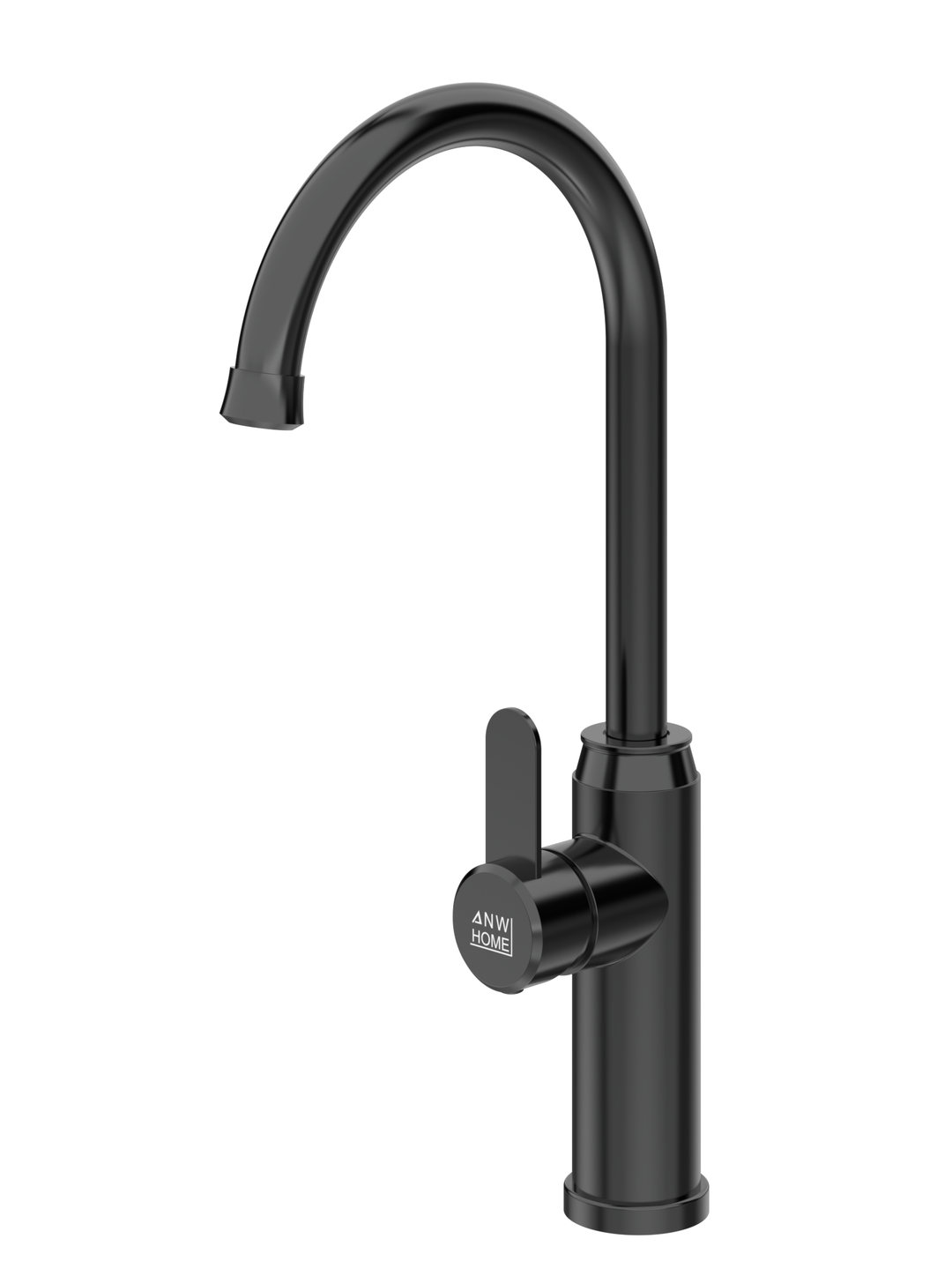 Lisslune | Kitchen faucet ANW HOME brushed steel Color Black HF-01B