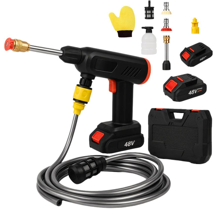 Lisslune | Portable 48V Battery Pressure Washer | Powerful, Lightweight and Ideal for Cleaning Cars, Gardens and Outdoor Surfaces