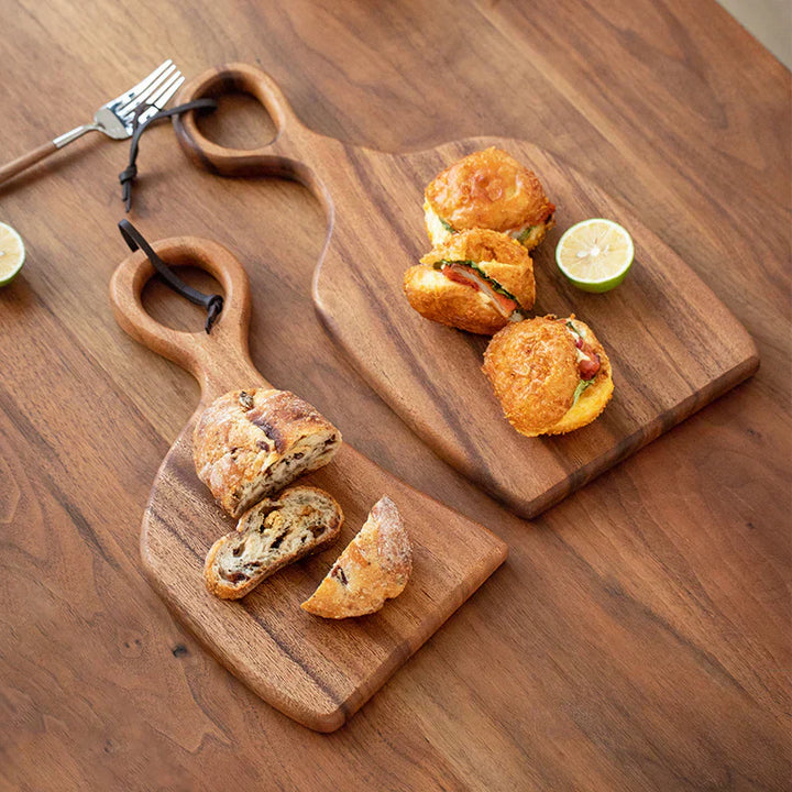 Lisslune | WaldenCraft Walnut Cutting Board – Luxurious Double-Sided Cutting & Serving Board