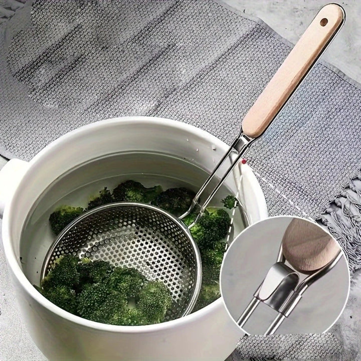 Lisslune | Skimmer Stainless Steel Colander Strainer