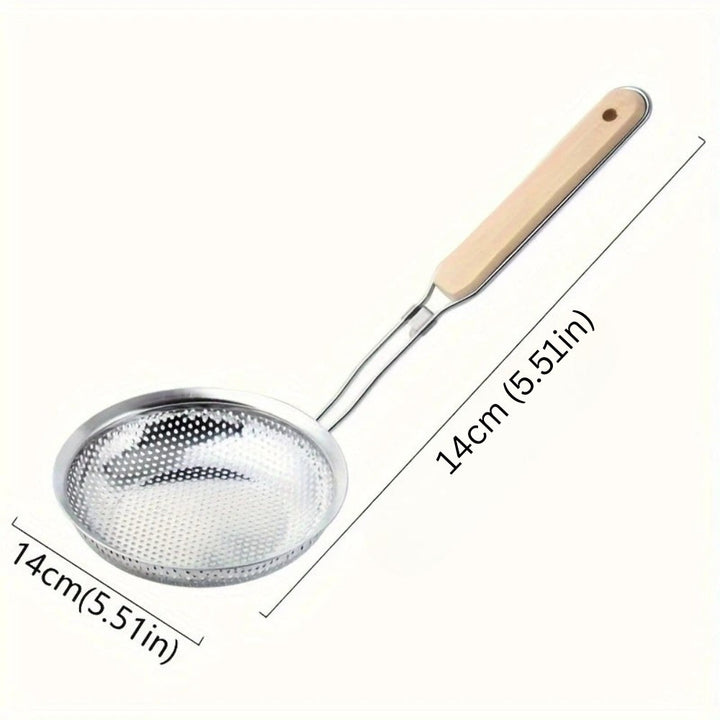 Lisslune | Skimmer Stainless Steel Colander Strainer