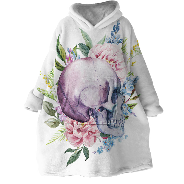 Lisslune | Therapeutic Blanket Hoodie - Skull (Made to Order)