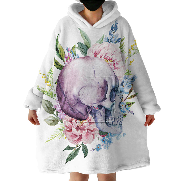 Lisslune | Therapeutic Blanket Hoodie - Skull (Made to Order)