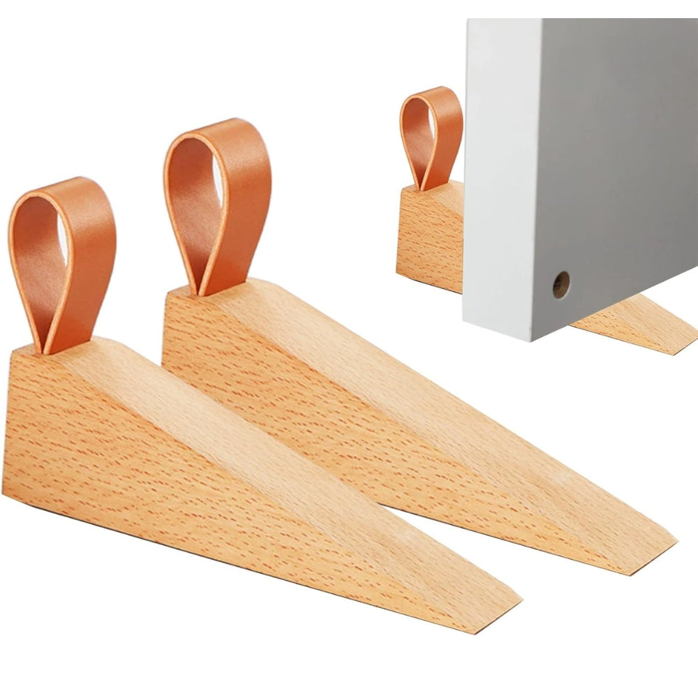 Lisslune | Sleek Wooden Door Stopper