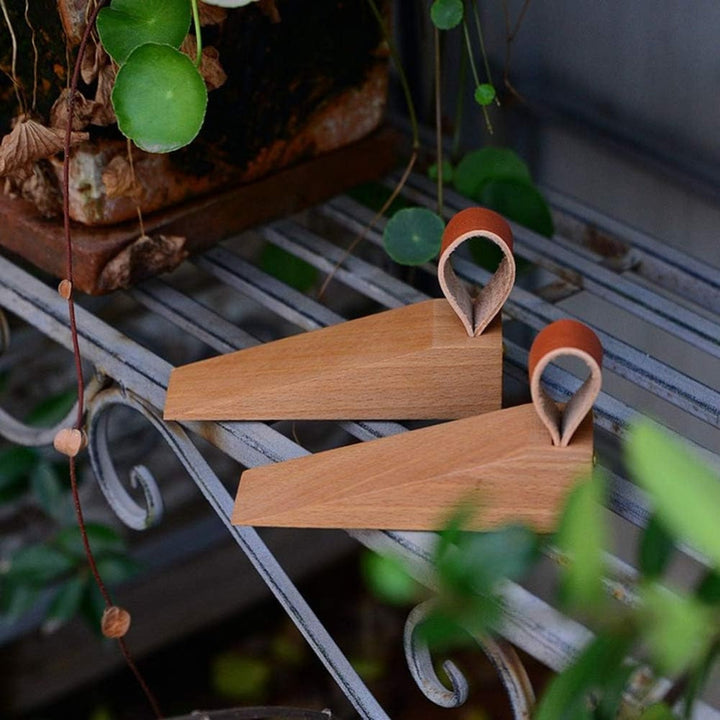 Lisslune | Sleek Wooden Door Stopper