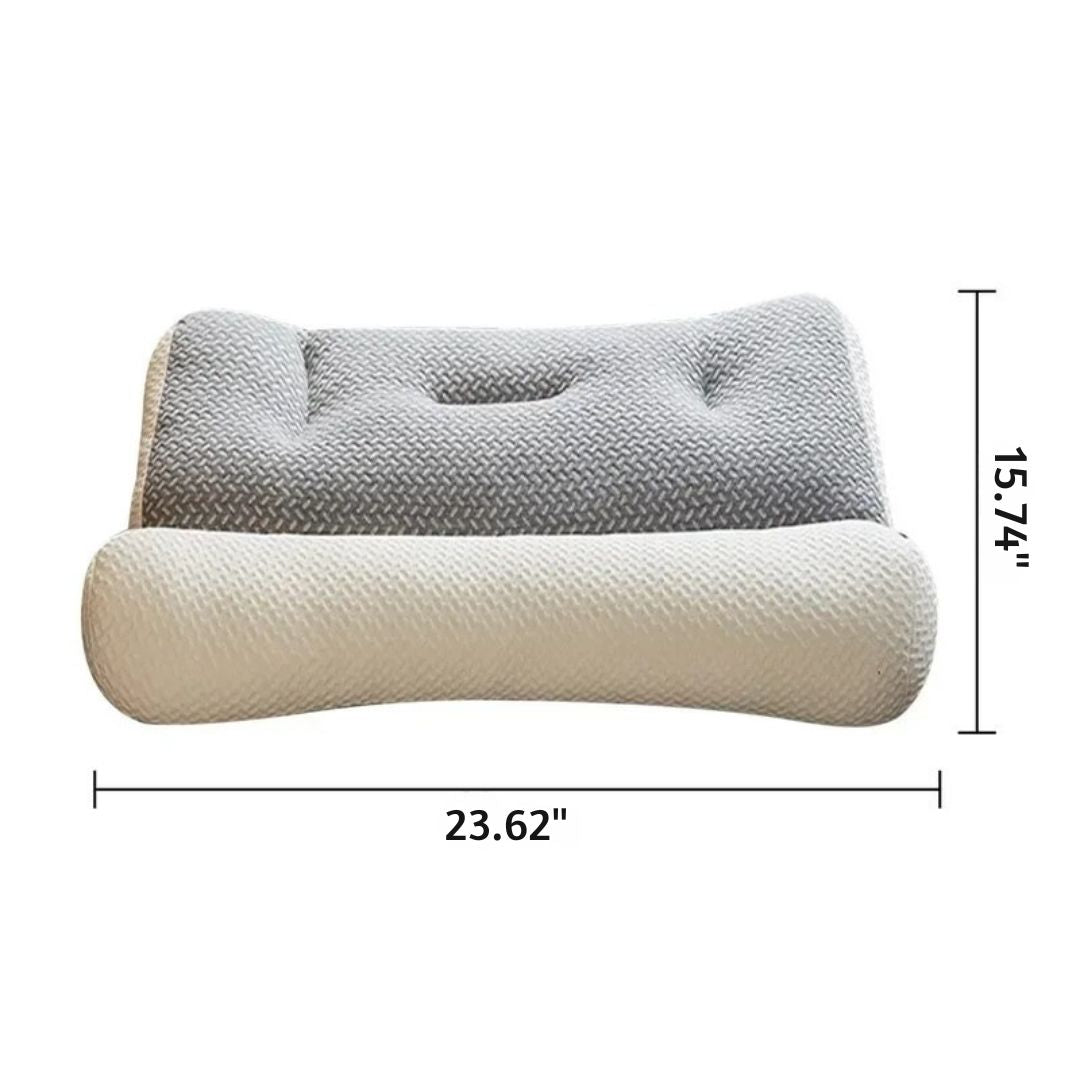 Lisslune | Orthopedic Neck Pillow | Cervical Spine Support, Pain Relief & Reduced Snoring for All Sleep Positions