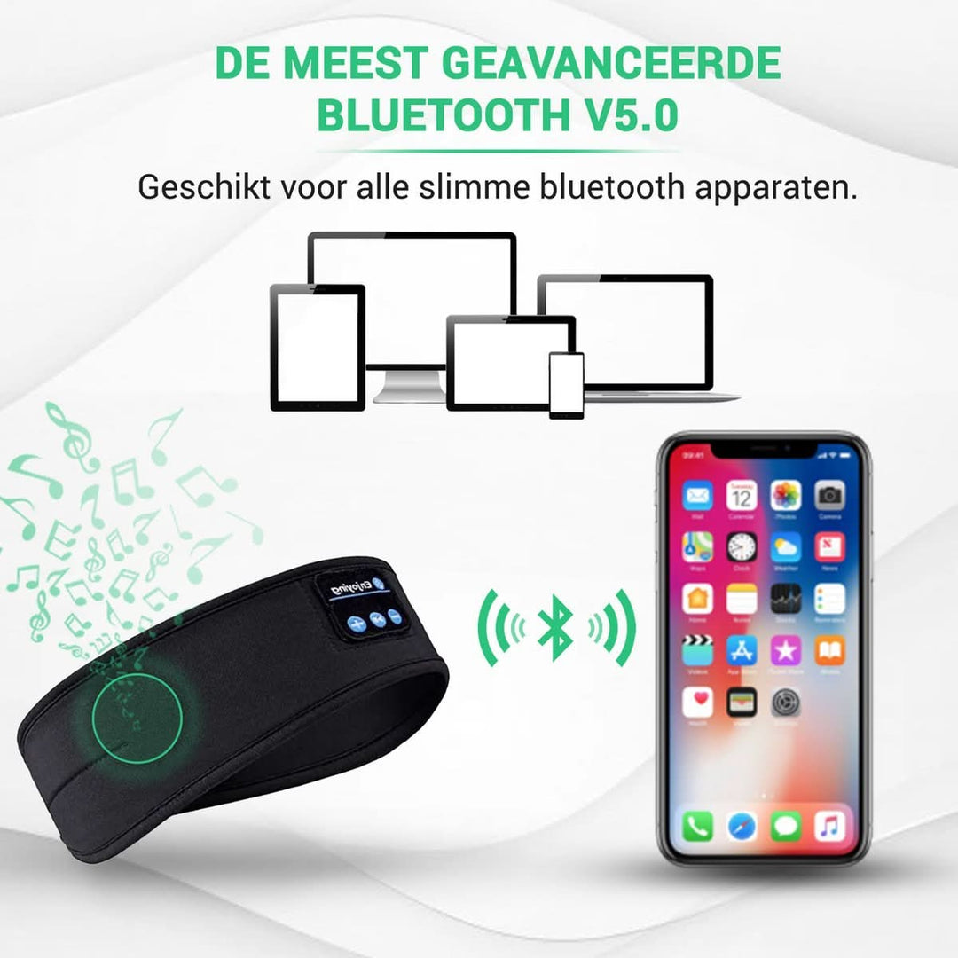 Lisslune | Sleepwave Bluetooth Sleep Band – Music Sleep Aid for Restful Sleep & Relaxation