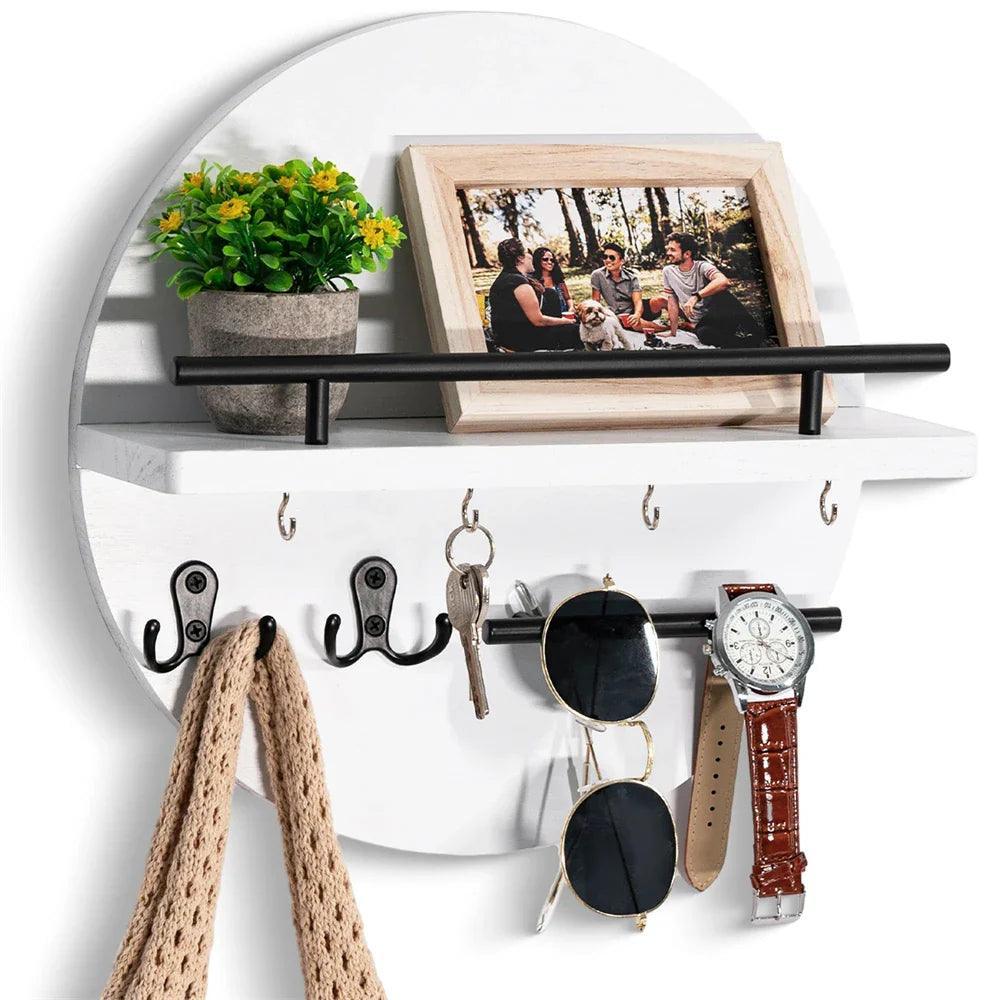 Lisslune | EcoKey Wooden Wall Key Holder – Sustainable Design & Minimalist Home Organisation