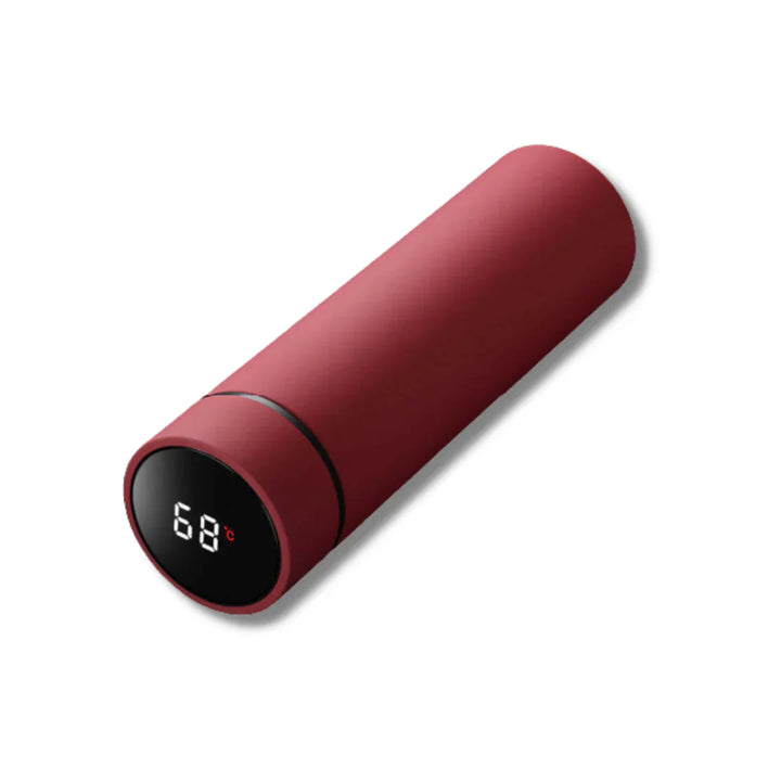 Lisslune | Insulated Bottle with Digital Temperature Display – Stainless Steel Travel Mug for Hot and Cold Drinks
